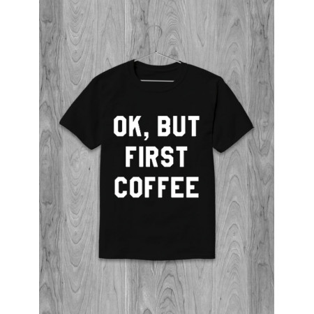 Tricou Ok, dar mai întâi bumbac cafea